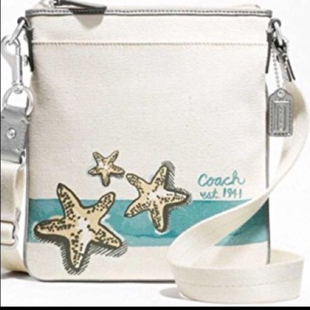 Authentic Coach cross body bag